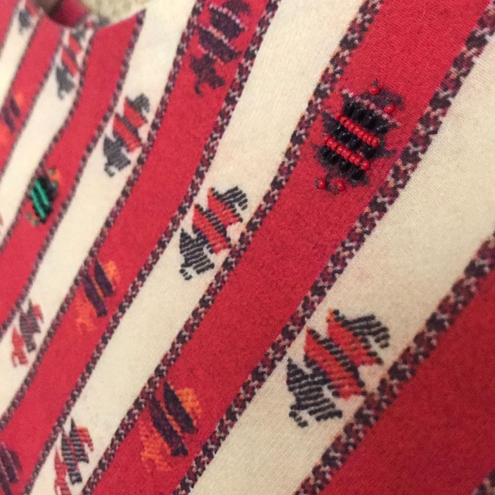ANTHROPOLOGIE Embellished Patchwork Dress - Picture 3 of 7